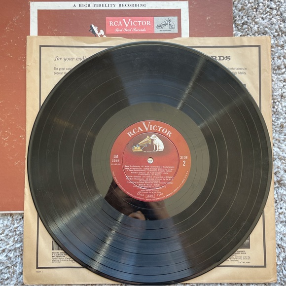 JASCHA HEIFETZ violin ENCORES emanuel BAY piano RCA LM-1166 Vinyl Records - Picture 4 of 5